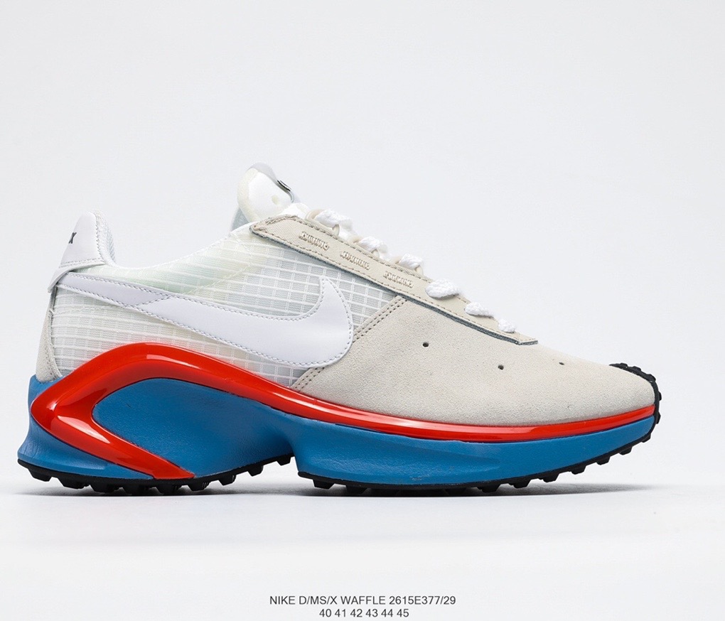 2020 Men Nike D-MS-X Waffle Grey Red Blue